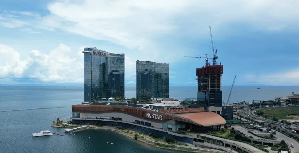 NUSTAR at South Road Properties in Cebu City. Luxury mall and 5-star hotel with a casino.